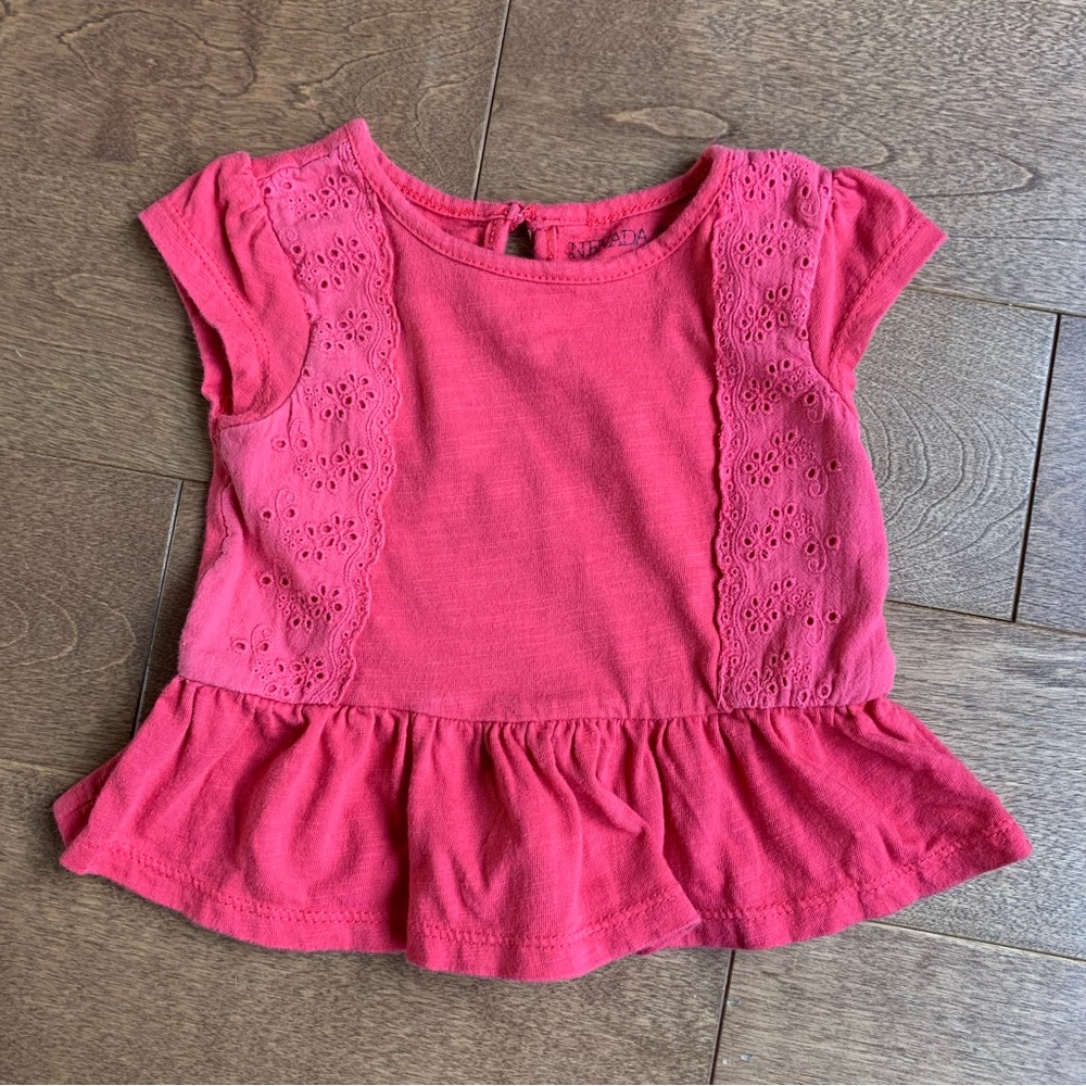 3/$10 NEVADA Baby girl top 9m